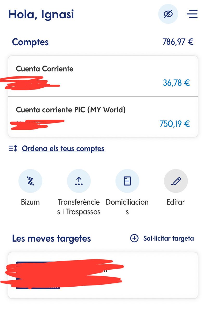 Ei, <a href="/SG_UGT/">Pepe Álvarez</a>, t’he sentit dir a un periodista que els autònoms guanyem molts diners, que no ens hem de queixar. Mira, el meu compte corrent a 14/10, esperant que m’arribi una puta factura de 300 pavos que em deuen d’una feina DE JUNY! No teniu vergonya!