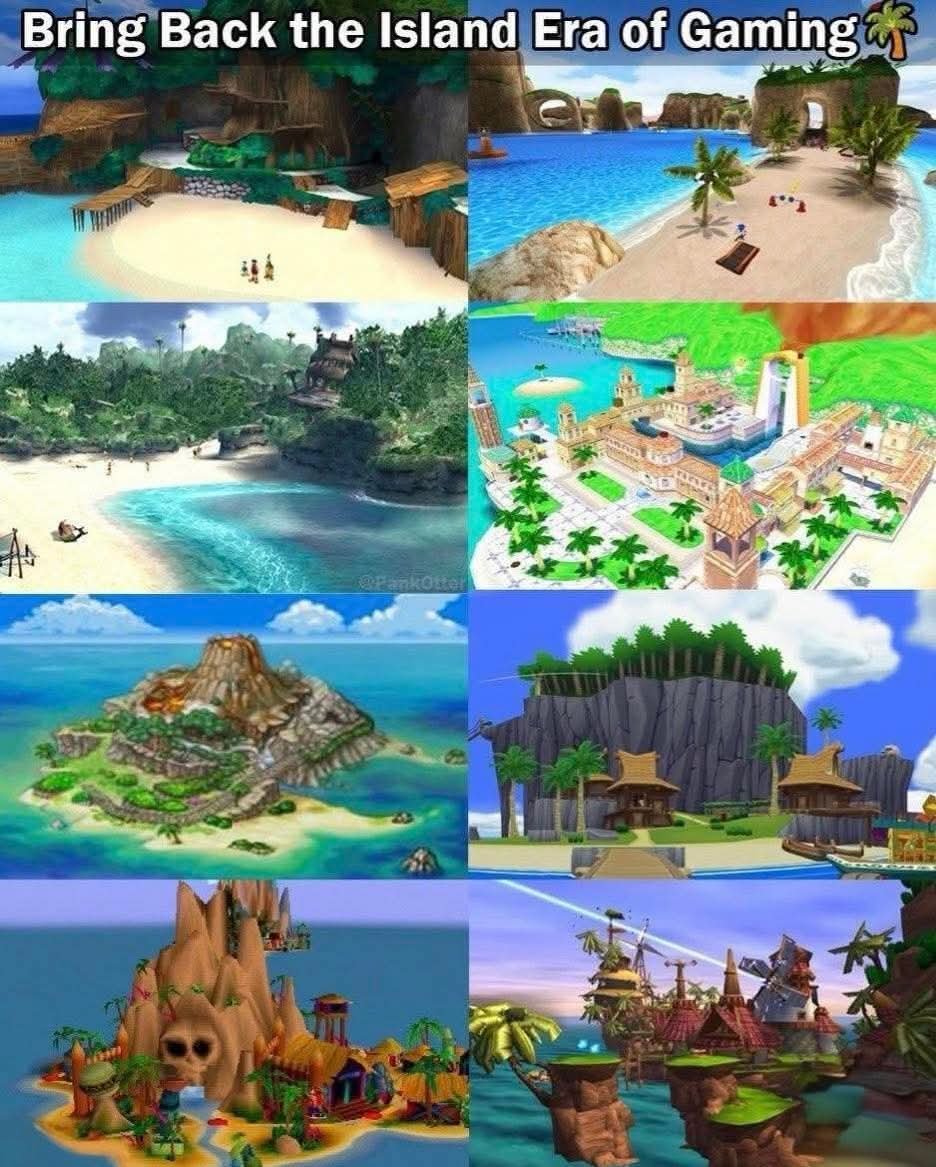When everything was island themed