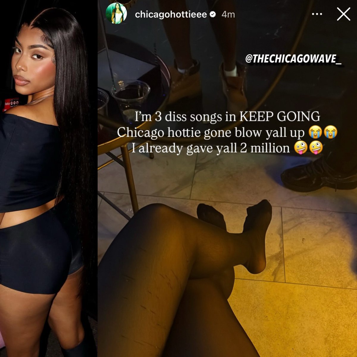 Chicago Hottie speaks on being mentioned in multiple diss tracks 👀💿