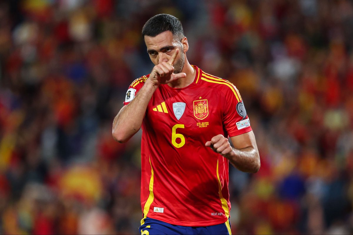 LeReseauFootFR's tweet photo. Doublé de Mikel Merino 🇪🇸 face à la Bulgarie 🇧🇬 ! ⚽️⚽️
#ESPBUL https://t.co/IVxKu3Bj8H