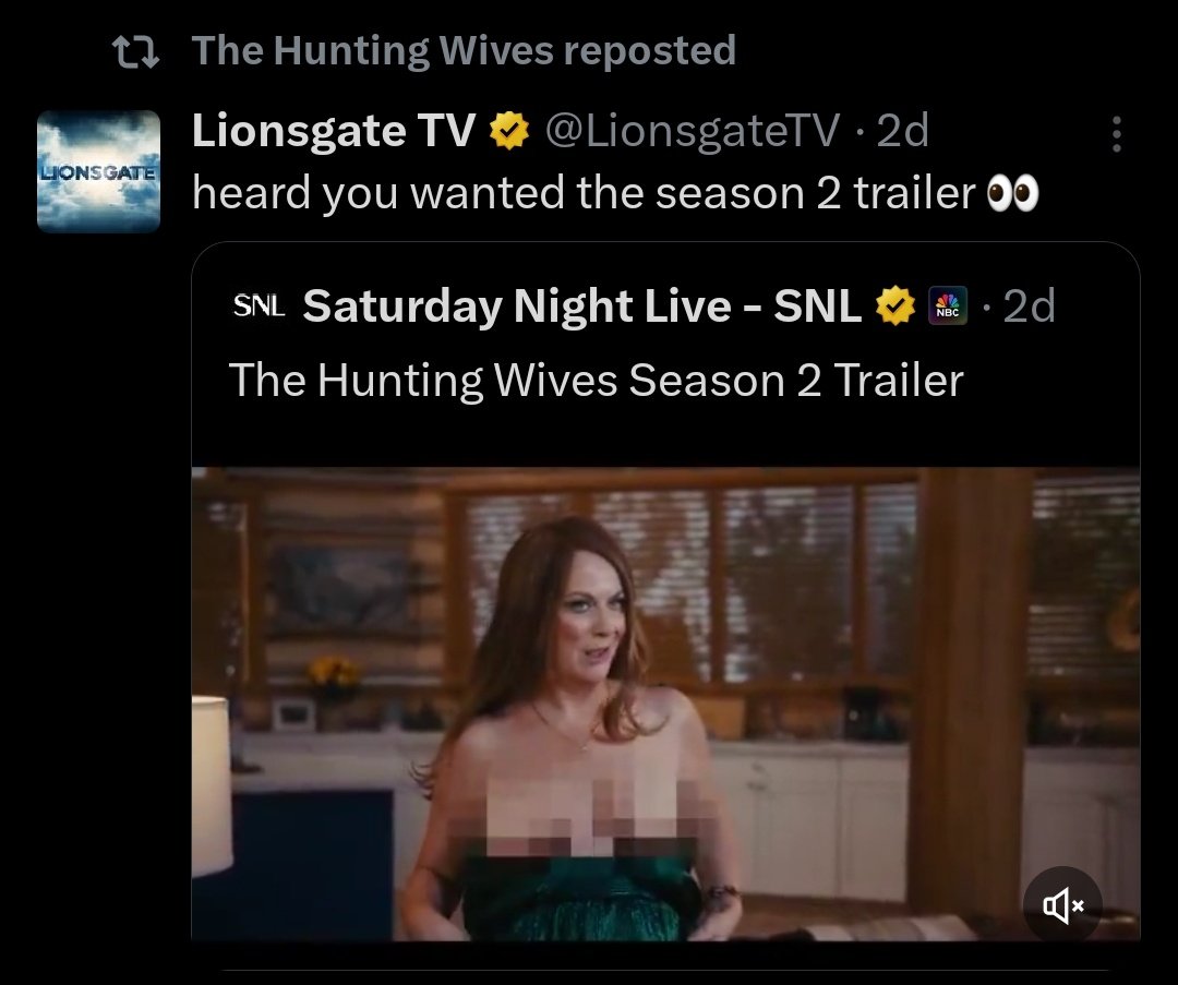 It's nice when the studio and everyone from the show lean in to fan thirst edits and the SNL spoof.