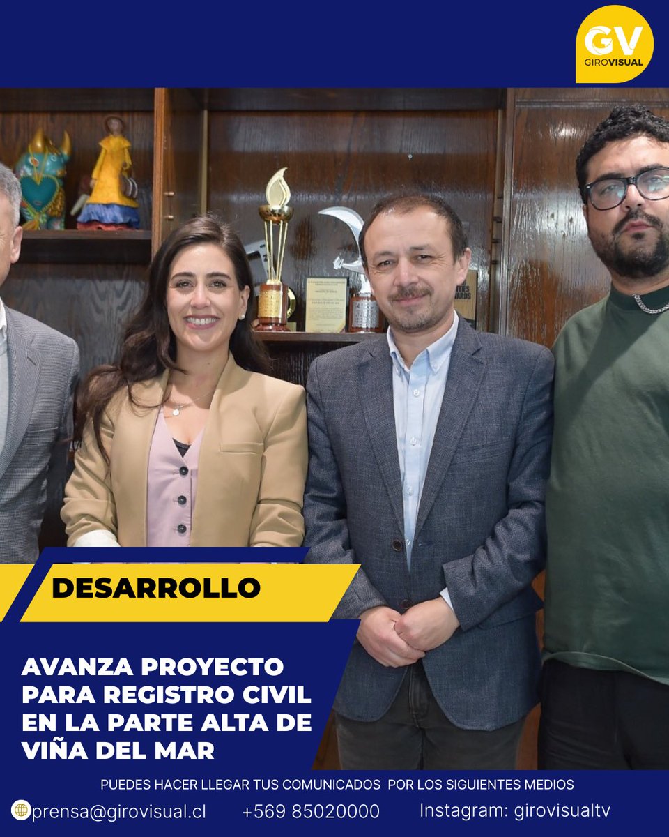 Esta semana el diputado por la región de Valparaíso, Luis Cuello, valoró la disposición de la alcaldesa de Viña del Mar, Macarena Ripamonti, para avanzar con la instalación de una oficina del Registro Civil en los cerros de la Ciudad Jardín,. #desarrollo #noticias #valparaiso #v
