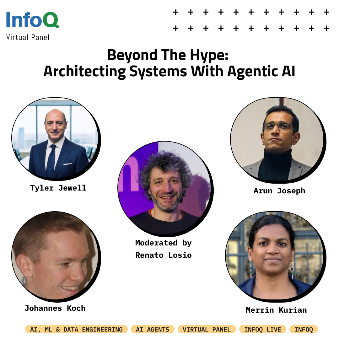 InfoQ's tweet image. #AgenticAI is the buzz in #SoftwareArchitecture - but what makes #AI truly agentic?
⇨ How is it different from traditional AI?
⇨ When does it solve problems conventional approaches can’t?
⇨ When is the added complexity worth it?
🔗 Learn more: bit.ly/48prJnG