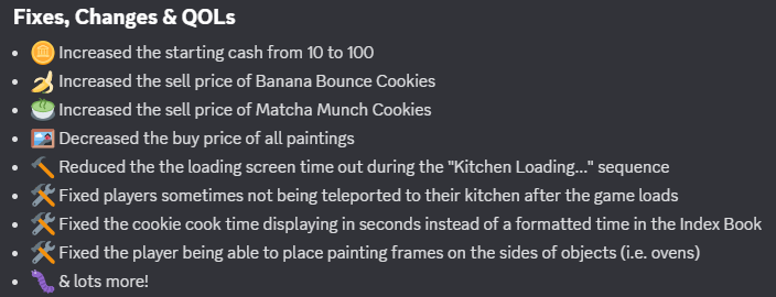 🍁v1.7 AUTUMN MARKET Update is LIVE! #CookACookie 🍪

📆Daily Login Rewards
🛍️Autumn Shop &amp; Market w/ exclusive items
🍃New Natural Events
🍪New Cookies!
🎨New Cosmetics, Paintings, Floor Styles &amp; more!

🎮Play now: roblox.com/games/13080973…
💬Discord: discord.com/invite/UHv2gfd…