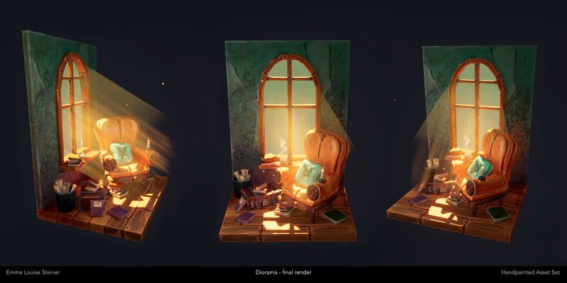 emma_gamedev's tweet image. Happy #PortfolioDay !!
I‘m Emma & I have a passion for creating stylized assets for games!
📧 steiner.emma@yahoo.com
🎨 artstation.com/emma_steiner