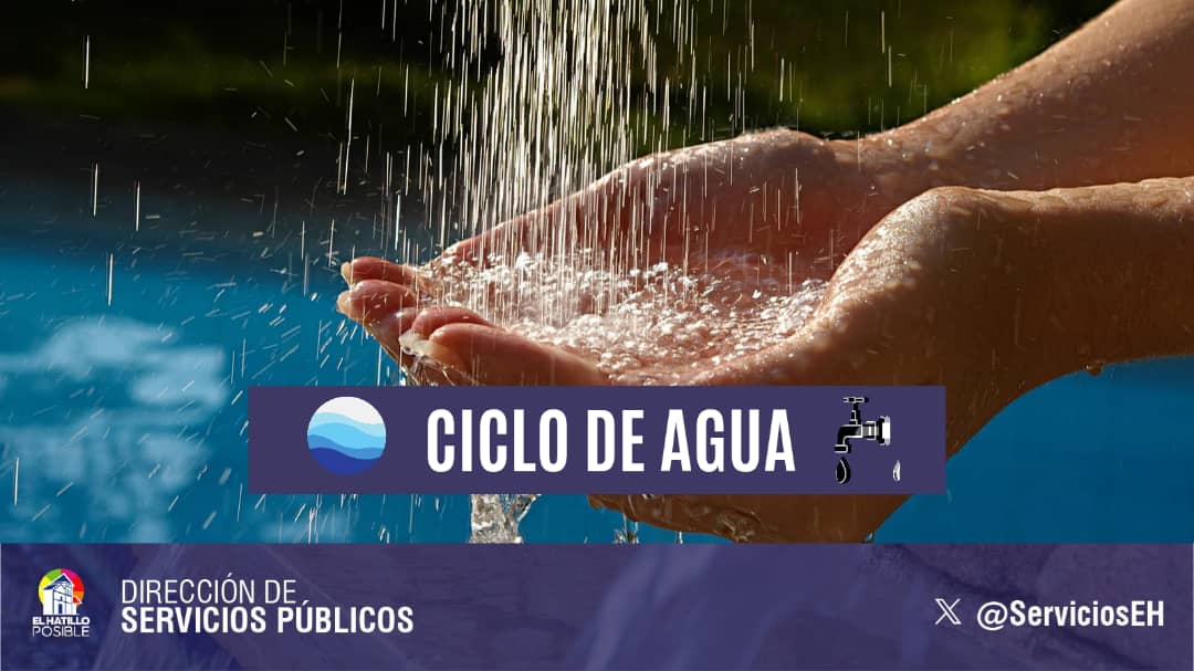 ServiciosEH's tweet photo. 📢 #ServiciosEHInforma 💦| #CicloDeAgua

#Actualizacion 21:40

Hidrocapital ofreció información sobre el ciclo de abastecimiento de agua, luego de culminados los trabajos de reparación en la tubería de 30" en el sector de La Toma.

Cita textual:

 Inicio de ciclo Tuy ll Sur. https://t.co/qhM0033KWW