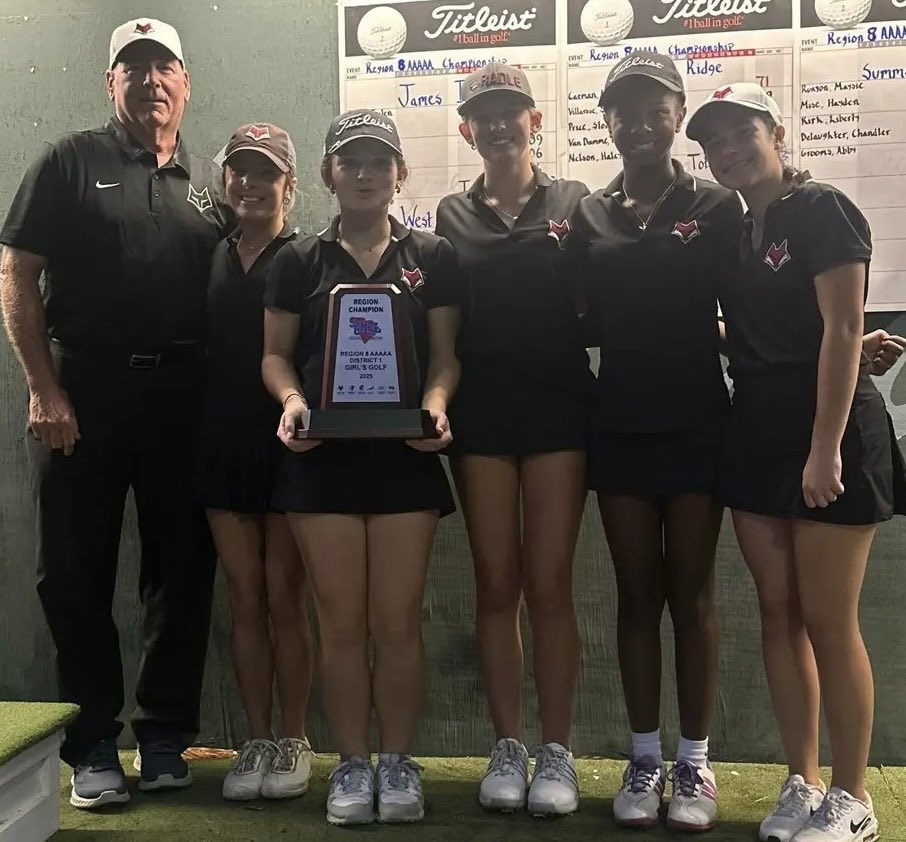 Congrats to our girls golf team for clinching the region championship today! Next stop Lower State. #WeOverMeAR <a href="/TeamDDTwo/">Dorchester School District Two</a> <a href="/CdaughertyChad/">Chad Daugherty</a> <a href="/coachdrake22/">Tyronne Drakeford</a> <a href="/arfoxes/">AR Swamp Foxes</a> <a href="/summerhuechtker/">Summer Huechtker</a> <a href="/SEisbergWCIV/">Scott Eisberg</a> <a href="/DanNews2Sports/">Dan Fanning</a> <a href="/KevinLive5/">Kevin Bilodeau</a>