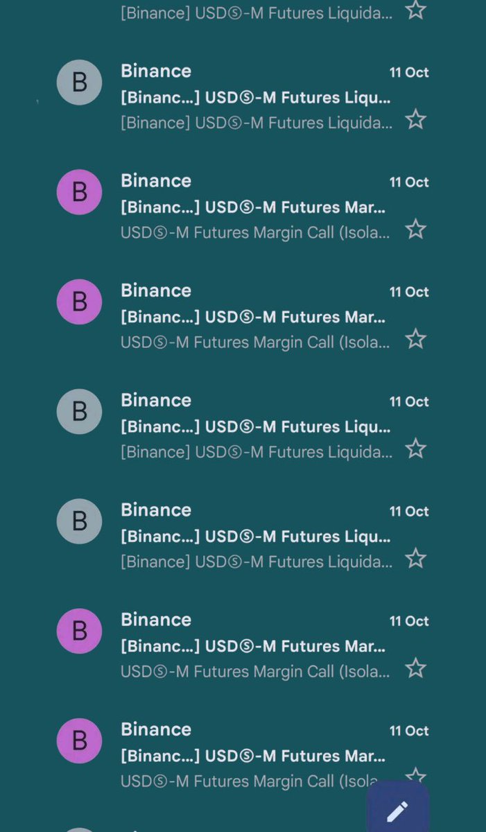 Criptogeng's tweet image. $IMF @MemeIMF 
I experienced a leveraged trade being liquidated recently on the a BNB network, it was very sad.

My wallet Sol

BsphEWkMNzKNAb1HCj35kWF8k759ec9q12puVEJYCFS4