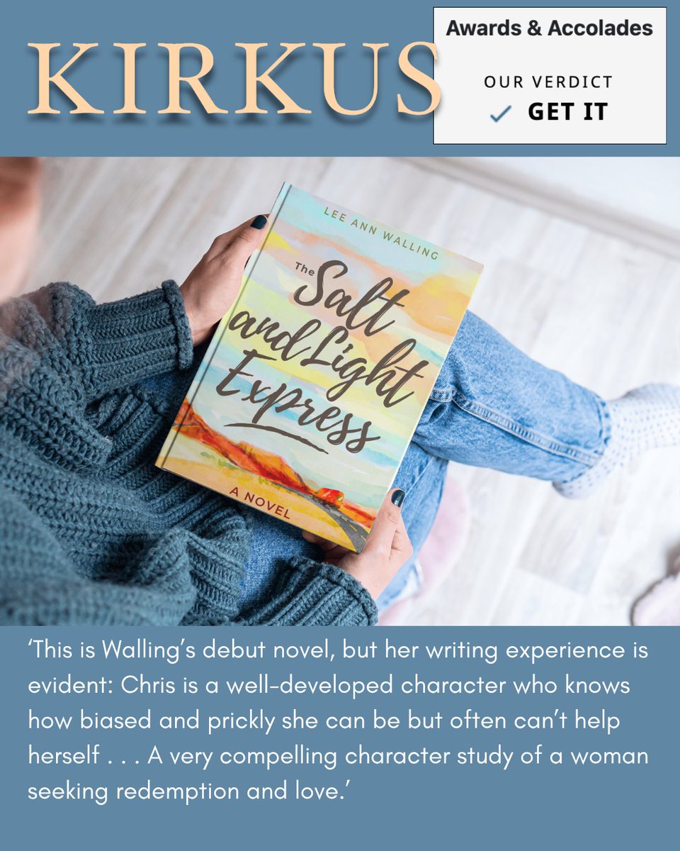 Happy publishing day to #DrexelMFA alum Lee Ann Walling! Her debut novel, Salt and Light Express, is available!  It's a contemporary novel exploring grief, redemption, and second chances.