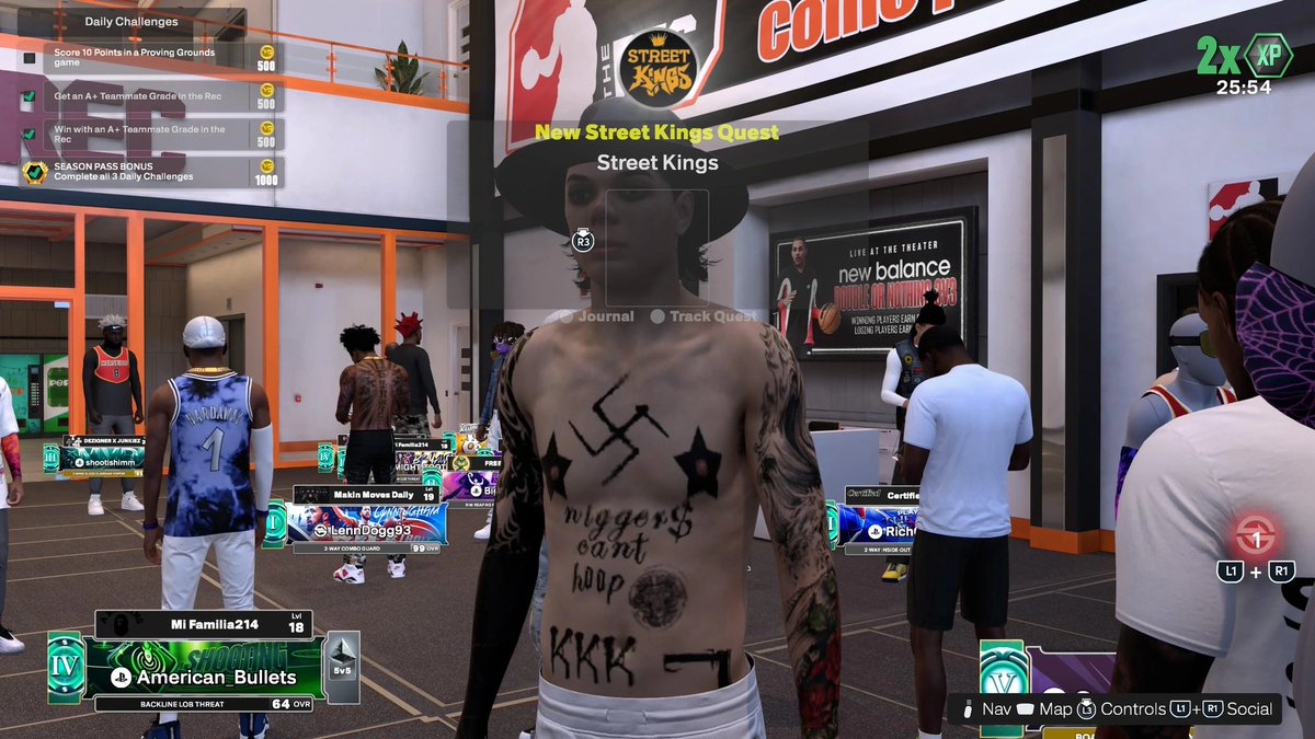 notjakhai's tweet image. how is this allowed..why is there no type of filter on anything in this game bro lol