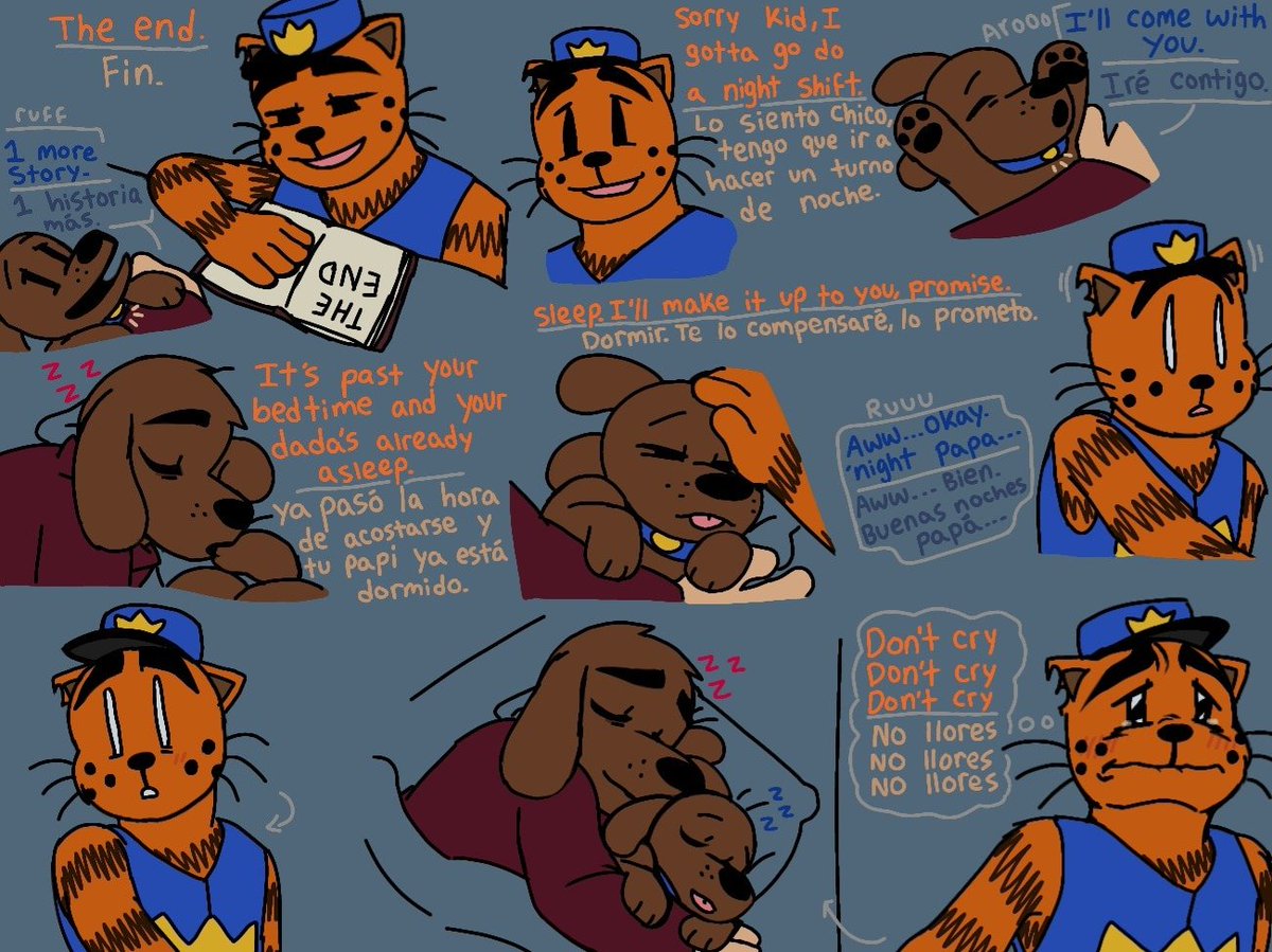 Papurtles's tweet photo. Pleasant Surprise <3
_____________________
Agradable Sorpresa <3
#dogmanfanart #lilgreg #peteythecat #deteyfanart #dogmanxpetey swap au https://t.co/UemSDWQb7O