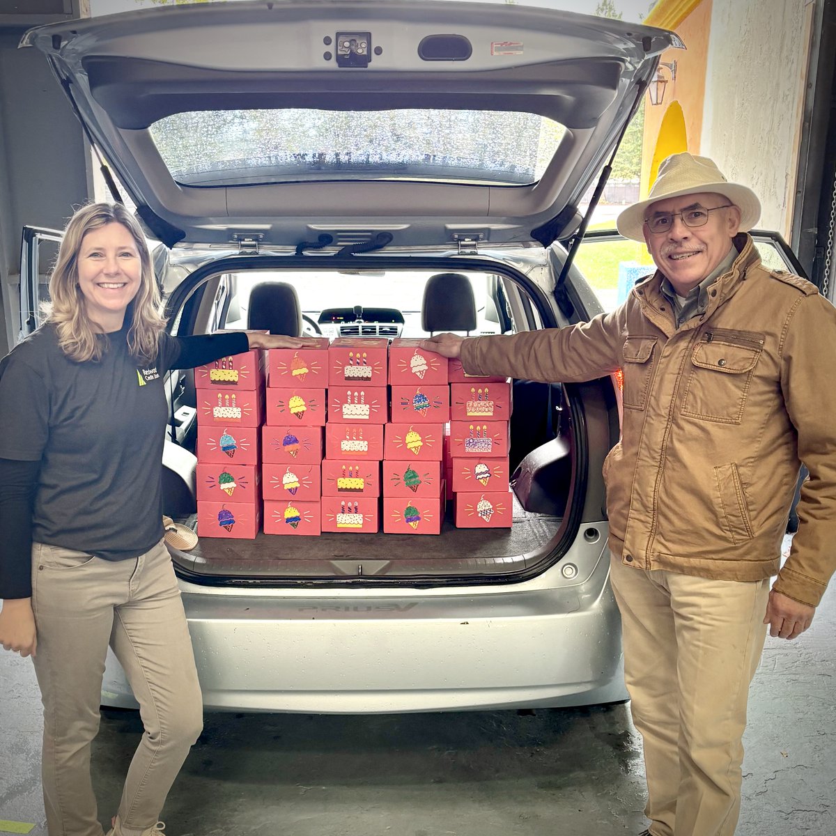 Today, more than a dozen local nonprofits stopped by to pick up the nearly 4,000 birthday boxes and care kits crafted and packed by our team during our Day of Impact in collaboration with <a href="/FosterLove/">Foster Love</a>. These kits are now on their way to children in foster care across the counties