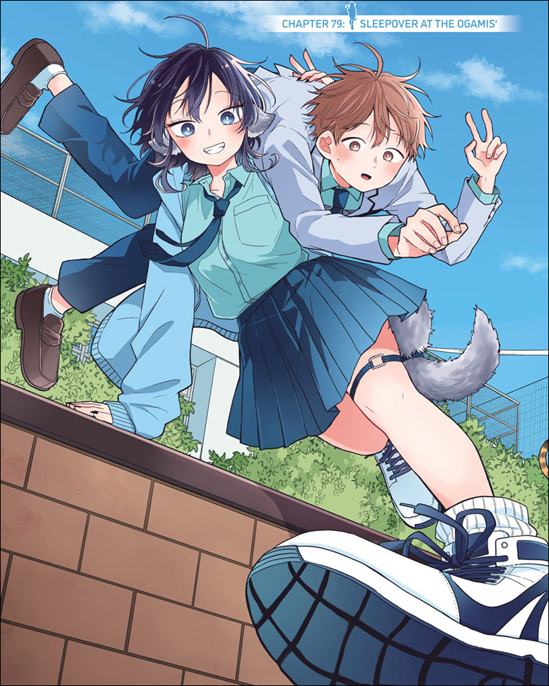 Yutaka has to spend the night in Tsumiki's den! Read Tsumiki
