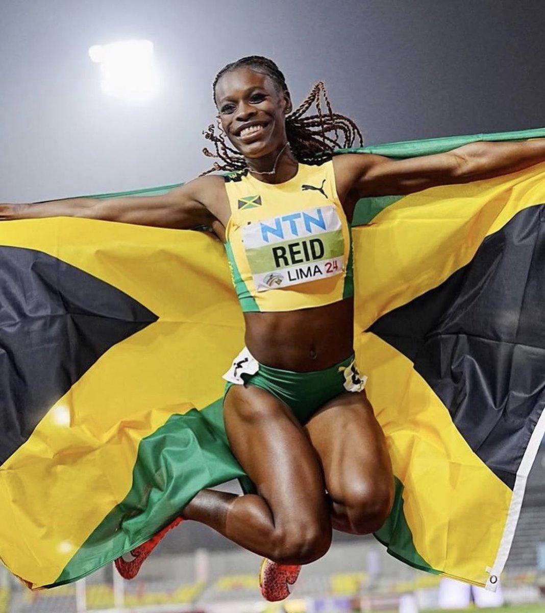Alana Reid is back home! 🇯🇲

According to her agent Dwight Thomas, the 20 yo has returned to train in Jamaica after two seasons in the US

The former Hydel athlete has a PB of 10.92, which she ran in 2023, becoming the 1st female to run sub 11 at Champs

Via <a href="/TvjNewscentre/">Television Jamaica/Radio Jamaica Newscentre</a>