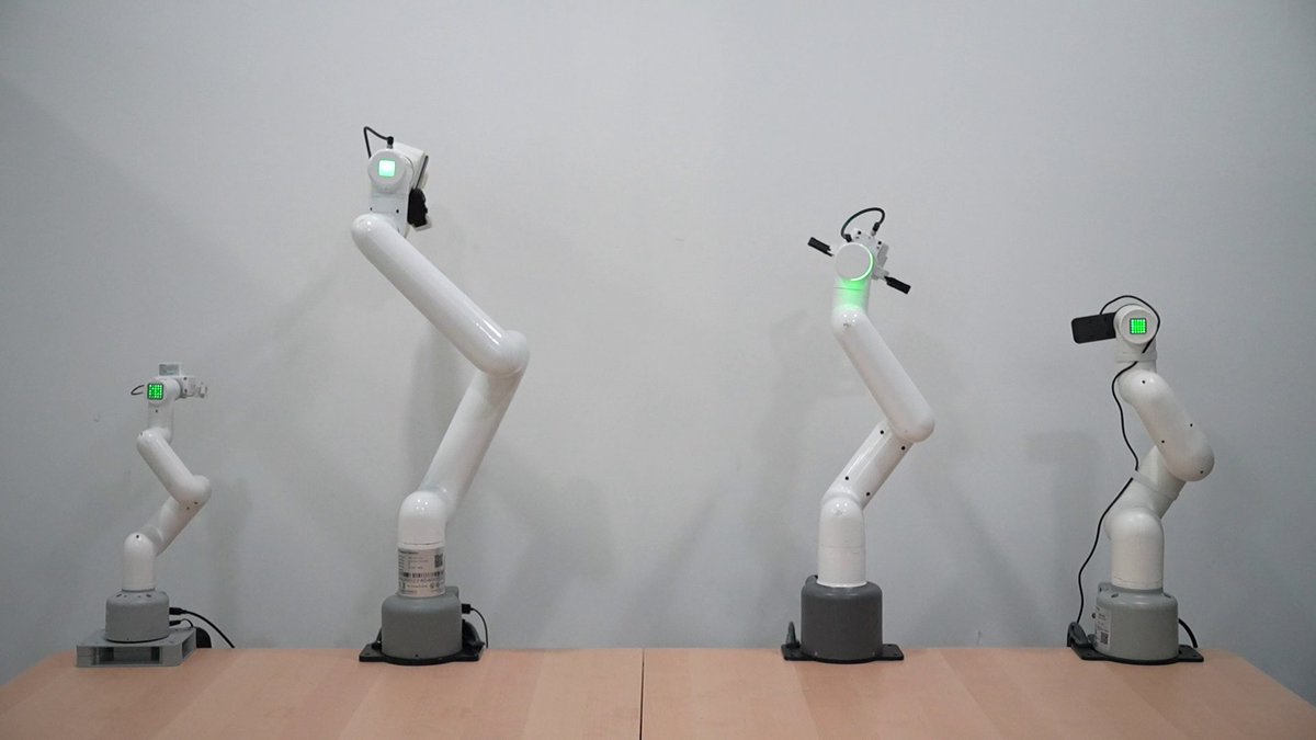 CobotMy's tweet image. From lightweight desktop #robotarms to powerful #cobots, our best-selling #myCobot Series has it all!📏Span from 280mm to 630mm and payloads from 250g to 2kg✨Ideal for #DIY, #education, #research & #automation🚀Start your #robotics journey👉bit.ly/46iT7jt #tech #AI