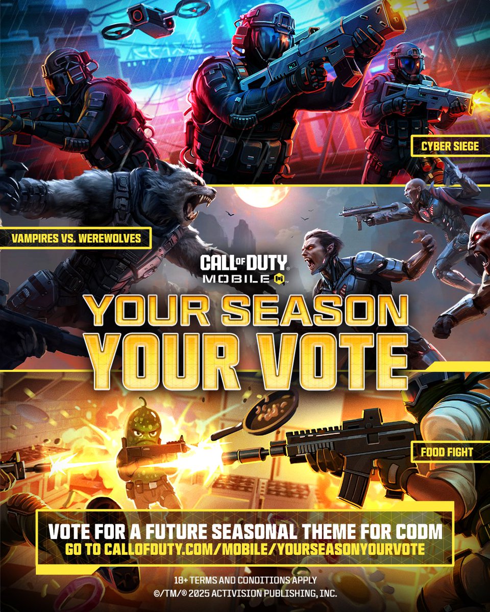 CALL of DUTY MOBILE シーズン6 ポスター CODM 6th Anniversary Year