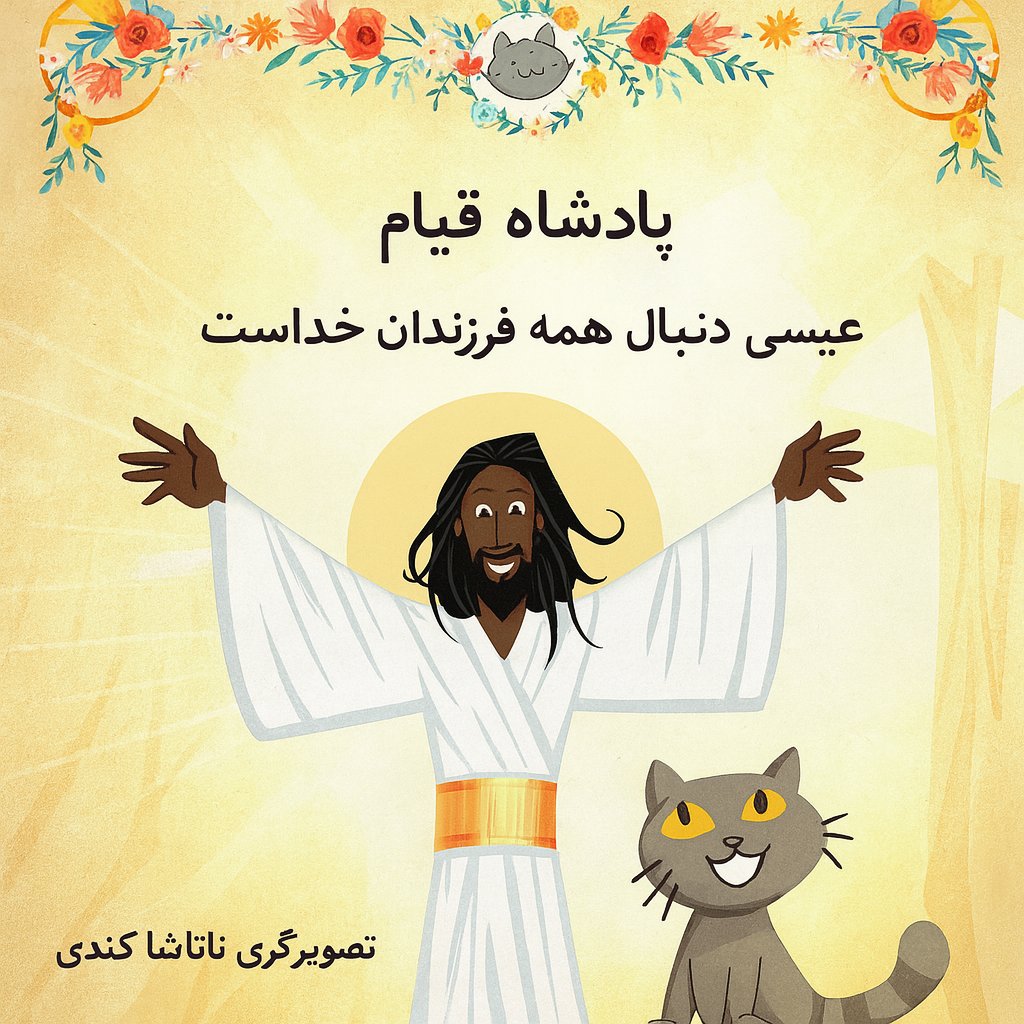 JudeProject's tweet photo. The King of Easter in Farsi - https://t.co/Bb0uQbQRl0 https://t.co/ZuJZsLmg8A