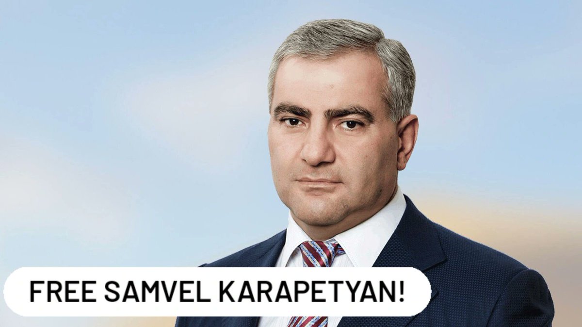 buczek_lech's tweet photo. Free Samvel Karapetyan! https://t.co/Wg7QK09ggl