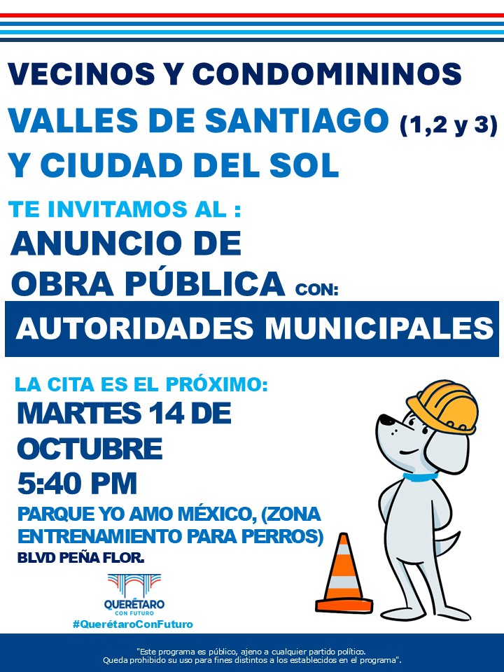 Queremos ser tomados en cuenta en Ciudad del Sol y que se destine el dinero a obras más urgentes e importantes
<a href="/FeliFerMacias/">Felipe Fernando Macías</a>