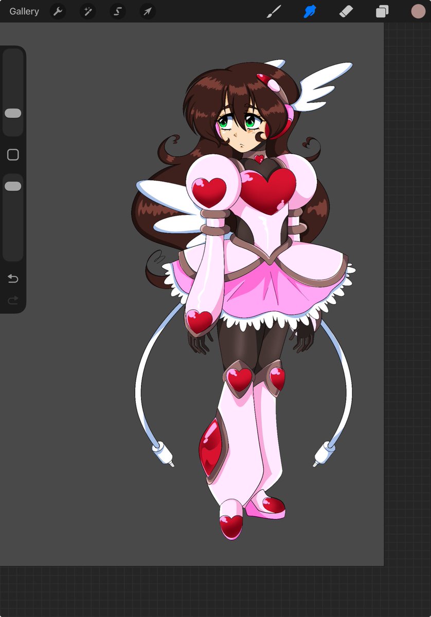 blobitech's tweet image. Sorry for the inactivity I’ve been reworking my precure fan series + studying 👅