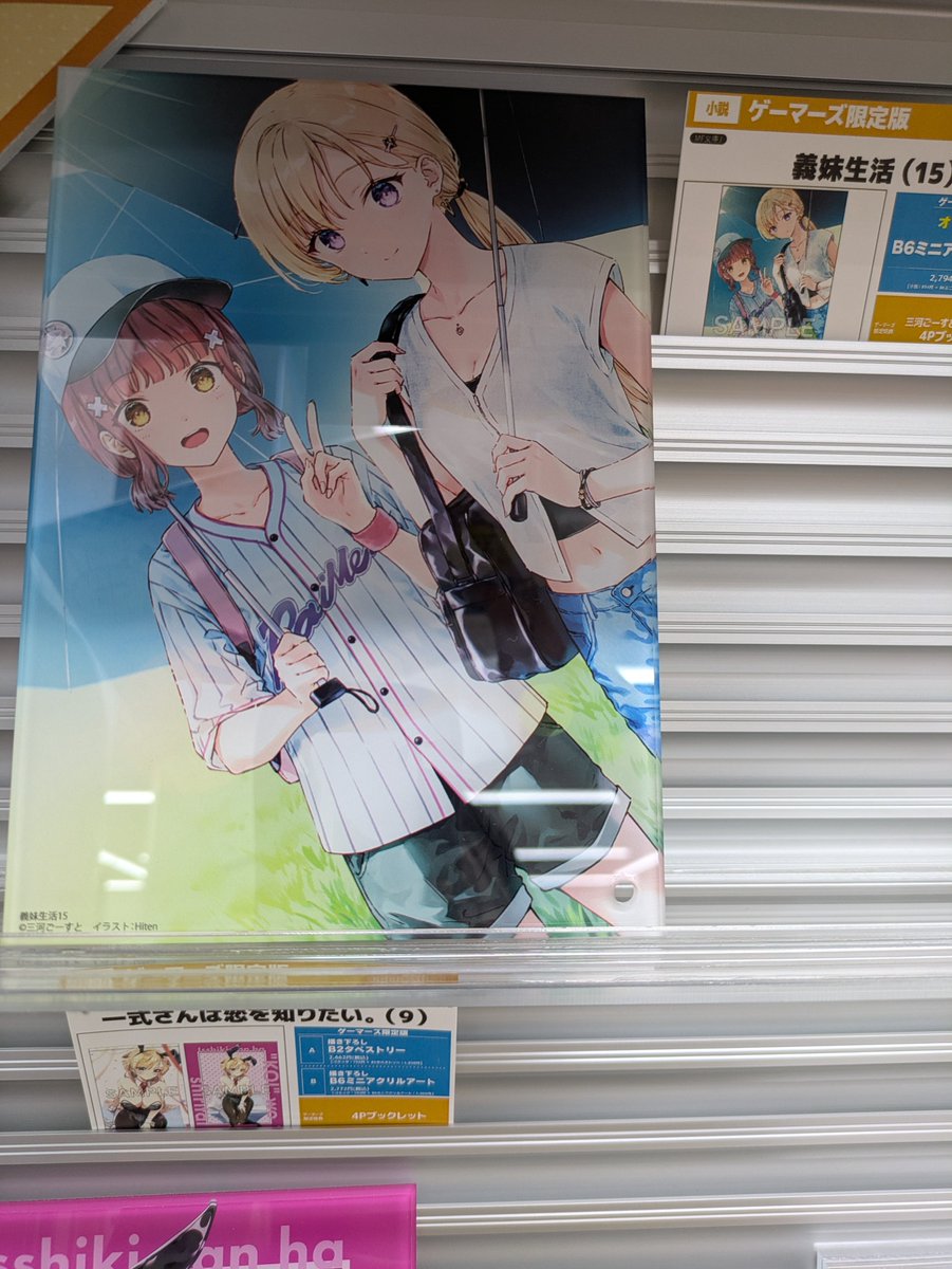 ダンまち 20 ゲーマーズ限定特典 オリジナルB6ミニアクリルアート