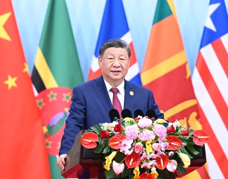 a77861719's tweet photo. 习近平出席全球妇女峰会开幕式并发表主旨讲话。 
#中国北京🇨🇳
#全球妇女峰会 https://t.co/IeRjYnVS4r