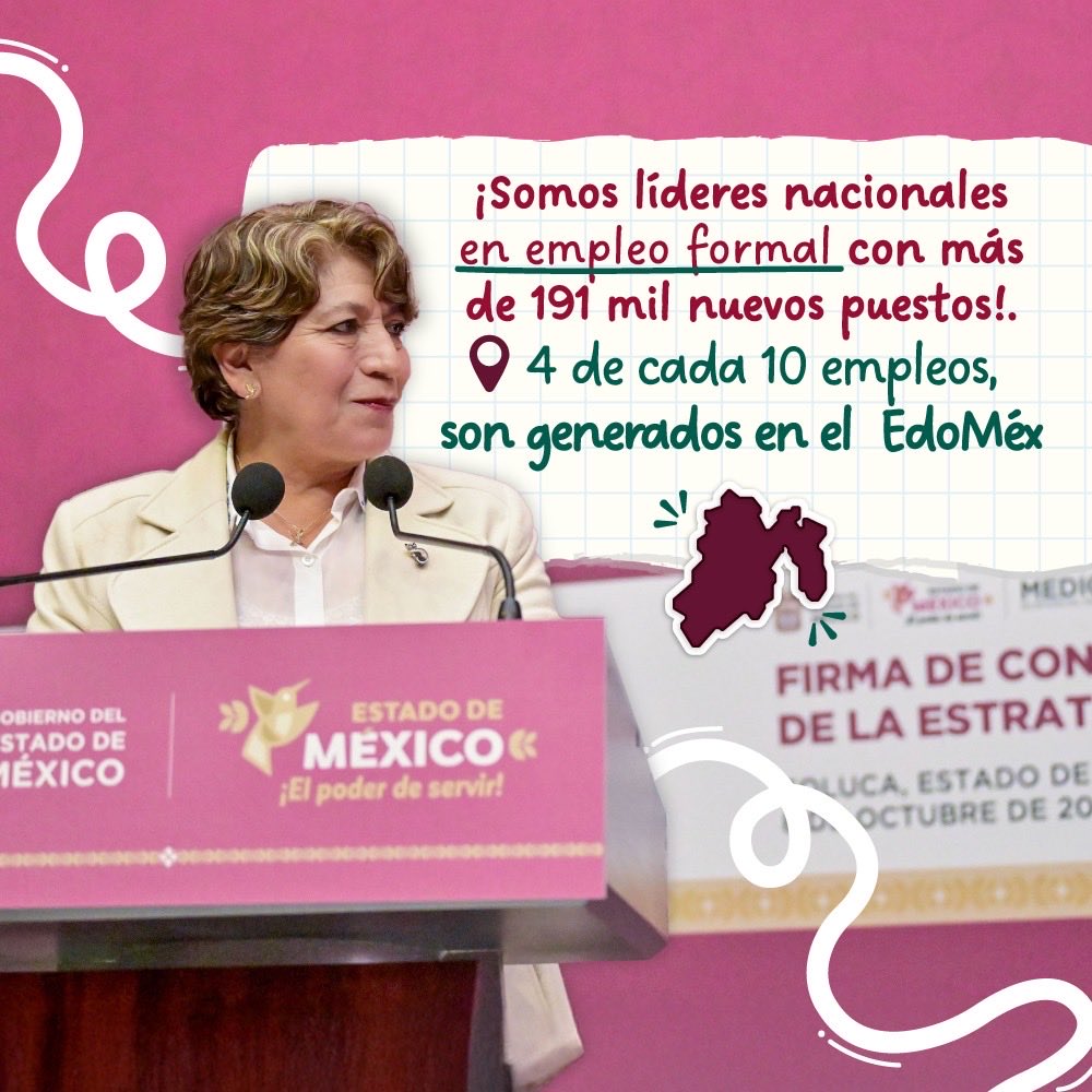 horacioduarteo's tweet image. El #EdoMéx lidera en generación de empleos en todo el país.
¡La transformación con justicia económica es una realidad en nuestra entidad!
#ElPoderDeServir
