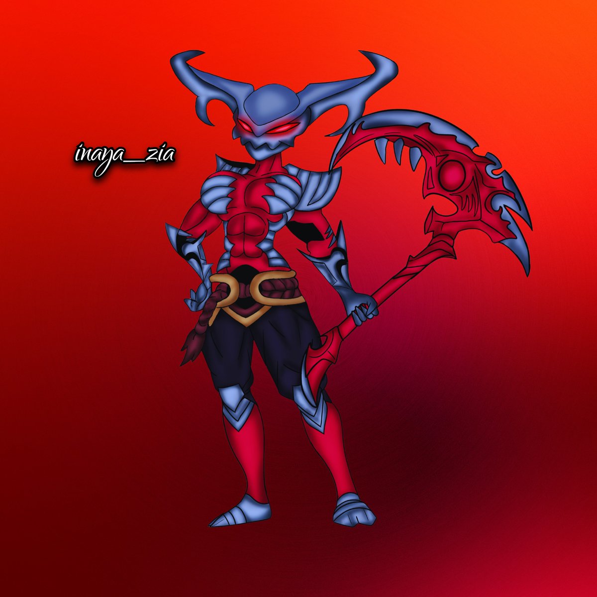 inaya_zia's tweet image. Here's my recent commission 🔥

#commissionsopen #devilart #dnd5e #characterdesign #characterart #smallartist #newcommission #commissiondone #charactercommission