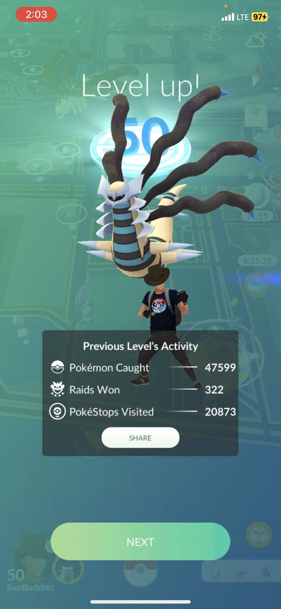 FlamingHuman's tweet photo. Ready for level 80! 

It’s been 2 years since I hit level 50. From the very beginning I’ve had the opportunity to meet countless trainers, many of whom have become my close friends. Here’s to many more 🥂

Level 40 - May 4, 2021
Level 50 - July 29, 2023
Level 80 - ?

#PokemonGo https://t.co/HzZzGXqqhk
