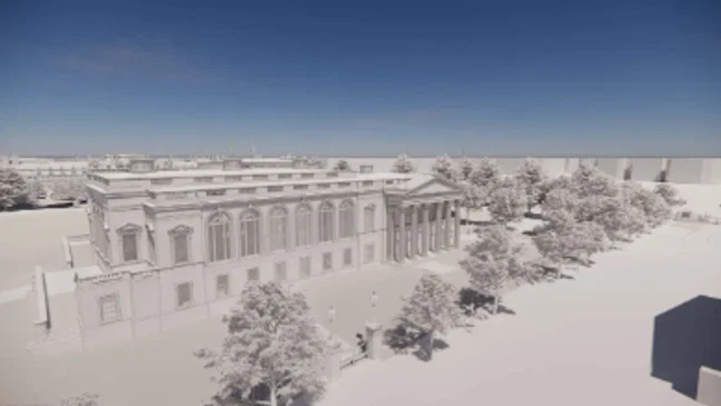 Les esta contando del "Ballroom"? 
Si, les está hablando del "Ballroom"