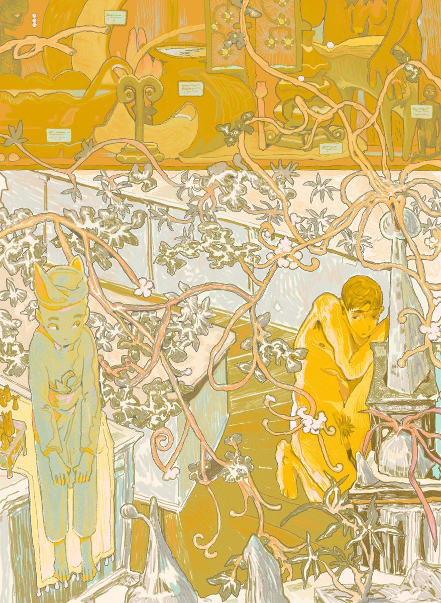 yesterdhir's tweet image. Hello #portfolioday! I'm Nadhir, I'd love to work on more queer and mythological projects/commissions~*~*

nadhirnor.com