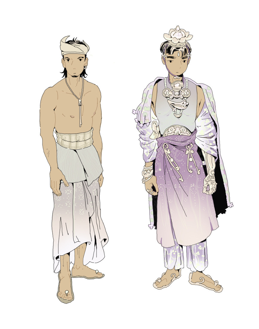 yesterdhir's tweet image. Hello #portfolioday! I'm Nadhir, I'd love to work on more queer and mythological projects/commissions~*~*

nadhirnor.com