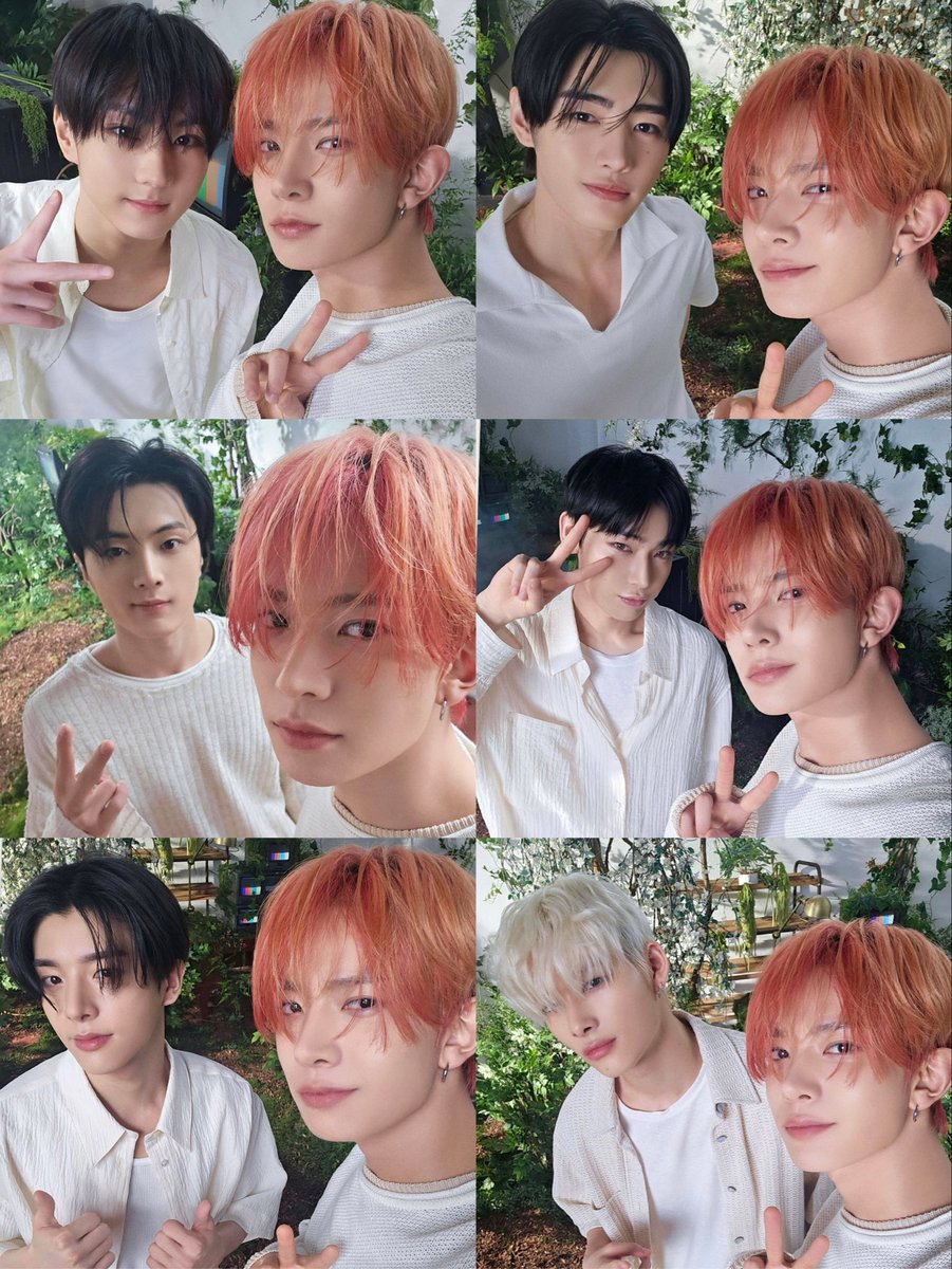 WE GOT THE MEMBERS’ SELCAS WITH HEESEUNG 😭😭😭😭
