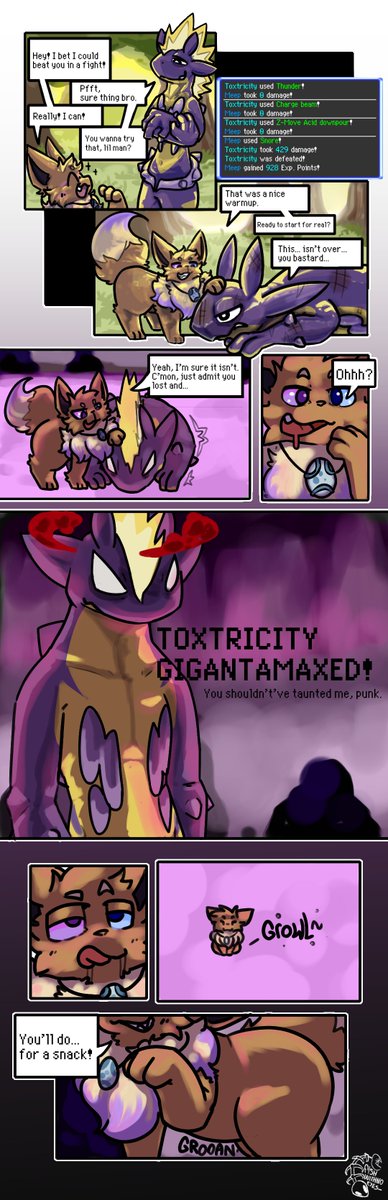 Dynamax Dinner! (1/2) Comm for
<a href="/AllIHearIsMeep/">AllIHearIsBoo</a>