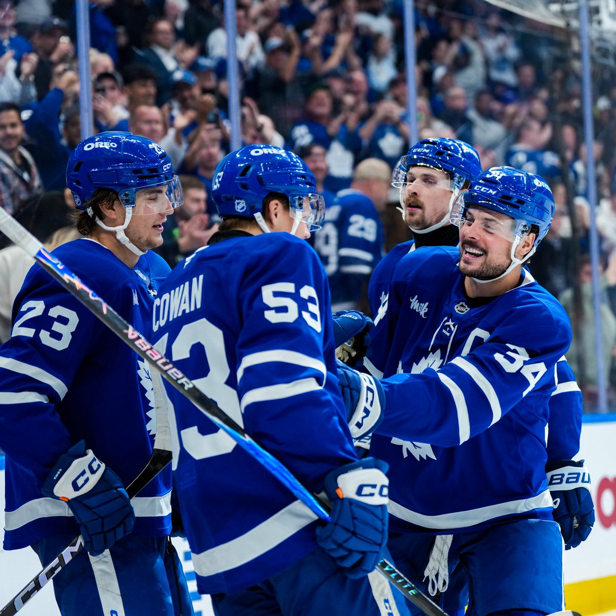 MapleLeafs's tweet image. Cowboys&apos; first point 🤠