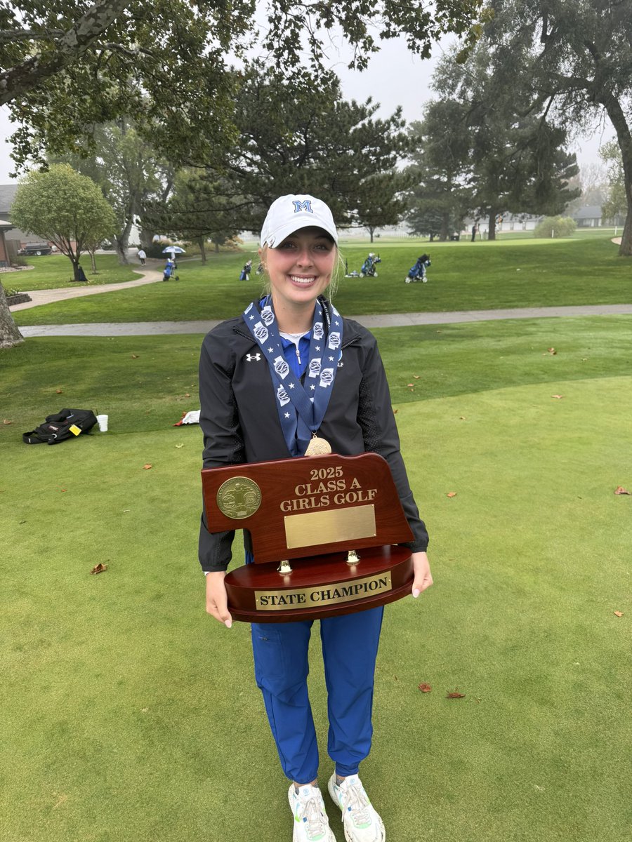 Proud of Lu and all of <a href="/marian_golf/">Marian Golf</a> . Two straight state championships. There is nothing better than watching your kids compete. Teaches them lessons and experiences that will help their entire life. Awesome work ladies, thanks for bringing us along for the ride👊🏼