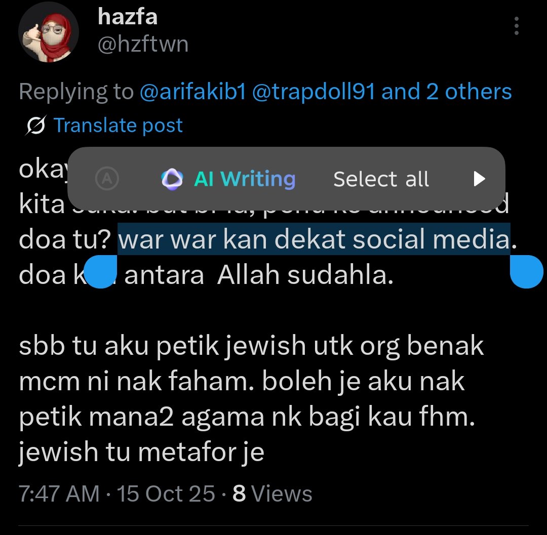 hzftwn's tweet photo. @arifakib1 @trapdoll91 @loqi38 @tumbukrusuk reti baca tak? pernah habis sekolah tak? https://t.co/mzaBpSkf8G