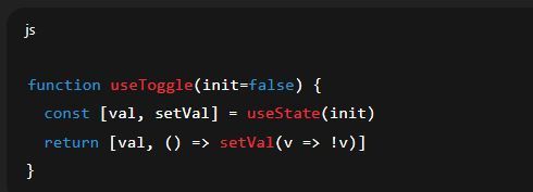 ReactLanding's tweet image. 🧩 React Custom Hook

Reusable logic = DRY code 👇

🚀 Use it anywhere:
const [open, toggle] = useToggle()

#ReactJS #CleanCode #Frontend