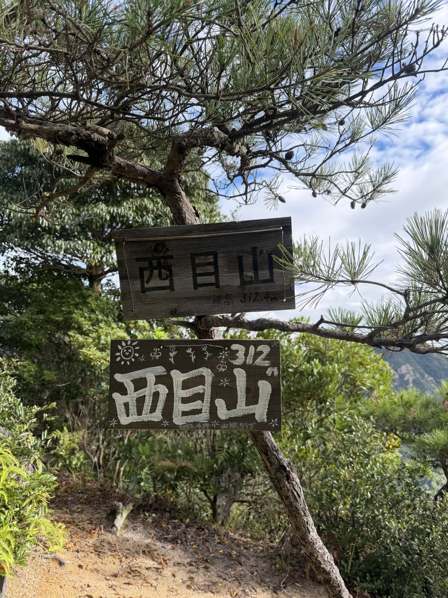 tatsuya4435's tweet photo. 西目山に登りました😊 https://t.co/7hDYhuTqco