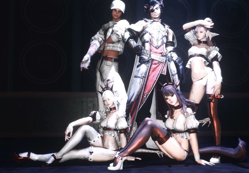 SWAGEYNO$ (@swagesound) on Twitter photo Samurai gear giving Assassins Creed pirate vibes! Late night stream tonight guys. last stream till Bday shizzz on Saturday! Music at <a href="/CascadeXIV/">CascadeXIV</a> then warzone zombies with the seckstables!
killer shot of the squad looking extra couth from <a href="/MikkaSooki126/">Mikka Sooki</a> Samurai gear giving Assassins Creed pirate vibes! Late night stream tonight guys. last stream till Bday shizzz on Saturday! Music at <a href="/CascadeXIV/">CascadeXIV</a> then warzone zombies with the seckstables!
killer shot of the squad looking extra couth from <a href="/MikkaSooki126/">Mikka Sooki</a>