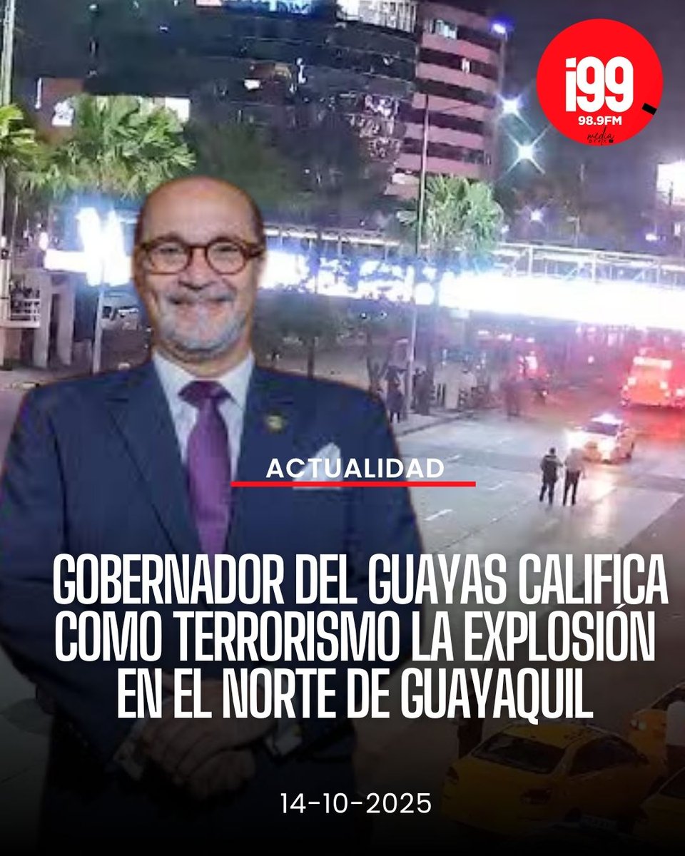 El gobernador del Guayas calificó la explosión del vehículo en el norte de la ciudad como un acto de terrorismo. El hecho dejó una persona muerta y dos heridas. 

Decenas de visitantes y trabajadores de un centro comercial cercano relatan momentos de pánico tras el estallido, que