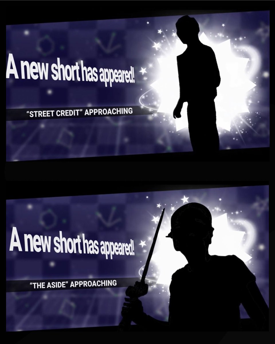 We’ve got two improv shorts in the wild right now and some more coming soon…😈 make sure you check them all out and share them with your friends!! 

The Aside: youtu.be/e37tgz8elag?si… 

Street Credit: youtu.be/-PIYc2pLqV4?si…