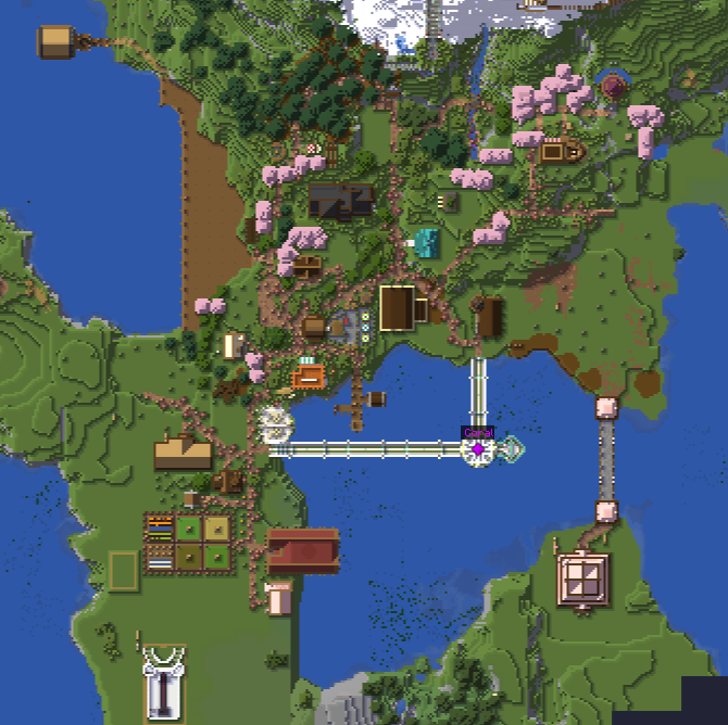 top lugares que se me jogarem eu sei andar tudo #IndSMP