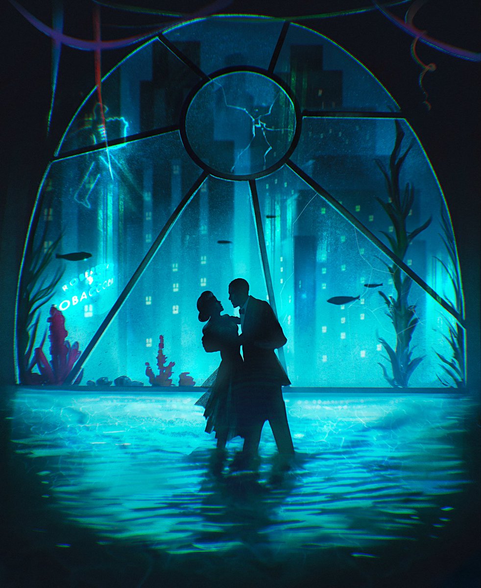 griefgreen's tweet photo. Hello #PortfolioDay 

I’m David and I love to make atmospheric dark illustrations / concept arts https://t.co/9oliEkGt5m