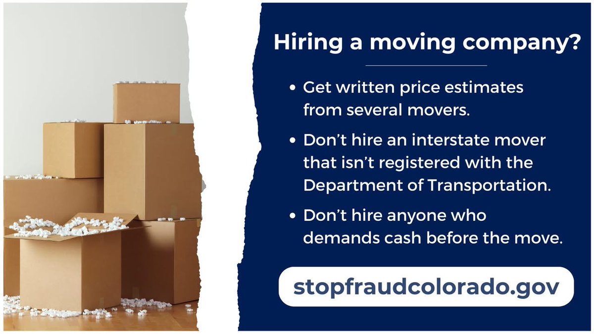 Knowing how to spot a legitimate moving company from a scammer is key to a successful move. Every fraudster has telltale signs, and these are some of the common red flags to look for when hiring a moving company: