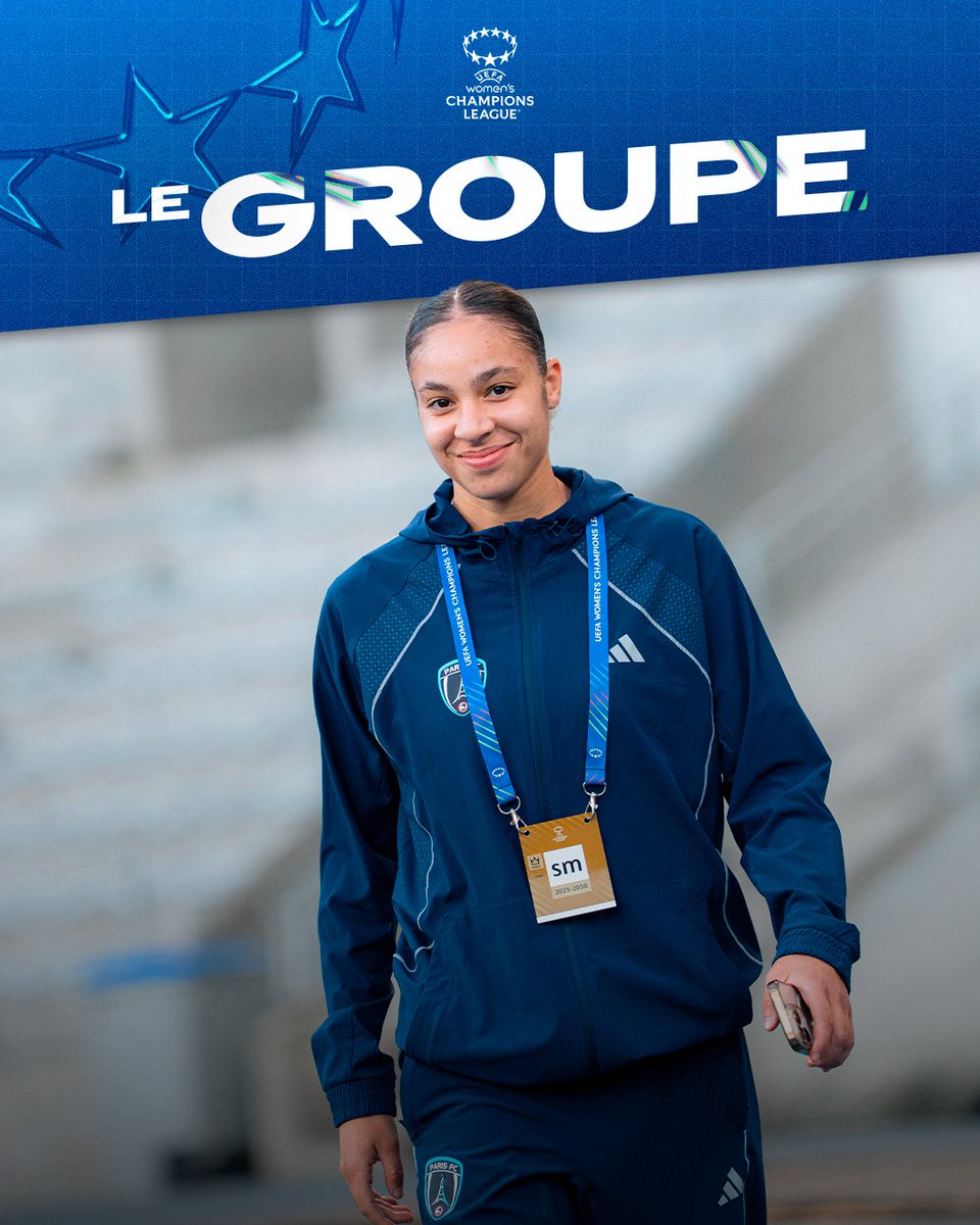 PFC_feminines's tweet photo. 𝑳𝒆 𝒈𝒓𝒐𝒖𝒑𝒆 ✅

Voici les 21 joueuses convoquées par Sandrine Soubeyrand et son staff pour le déplacement sur la pelouse des Blues de @ChelseaFCW ⚡️

🔵⚪️ #CertifiéParis #ParisFC | #CHEPFC https://t.co/k1CDfZdZpG