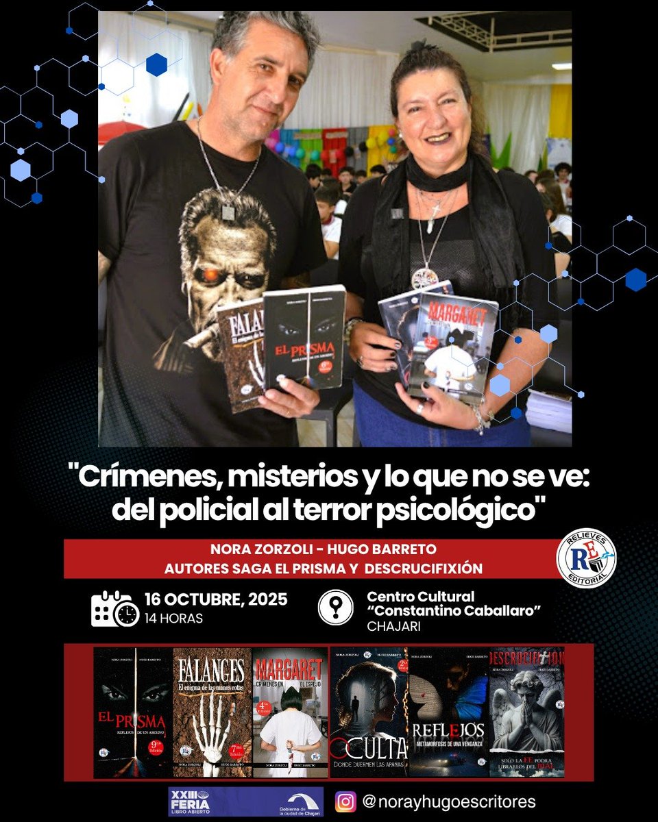 🔥 ¿Policial o terror? Mejor… ¡ambos!
Te esperamos para descubrir los secretos ocultos detrás de nuestras historias más oscuras 🕵️‍♂️👁️‍🗨️
#literatura #libros #lectura #poesía #arte #cultura #librosrecomendados #HEESEUNG