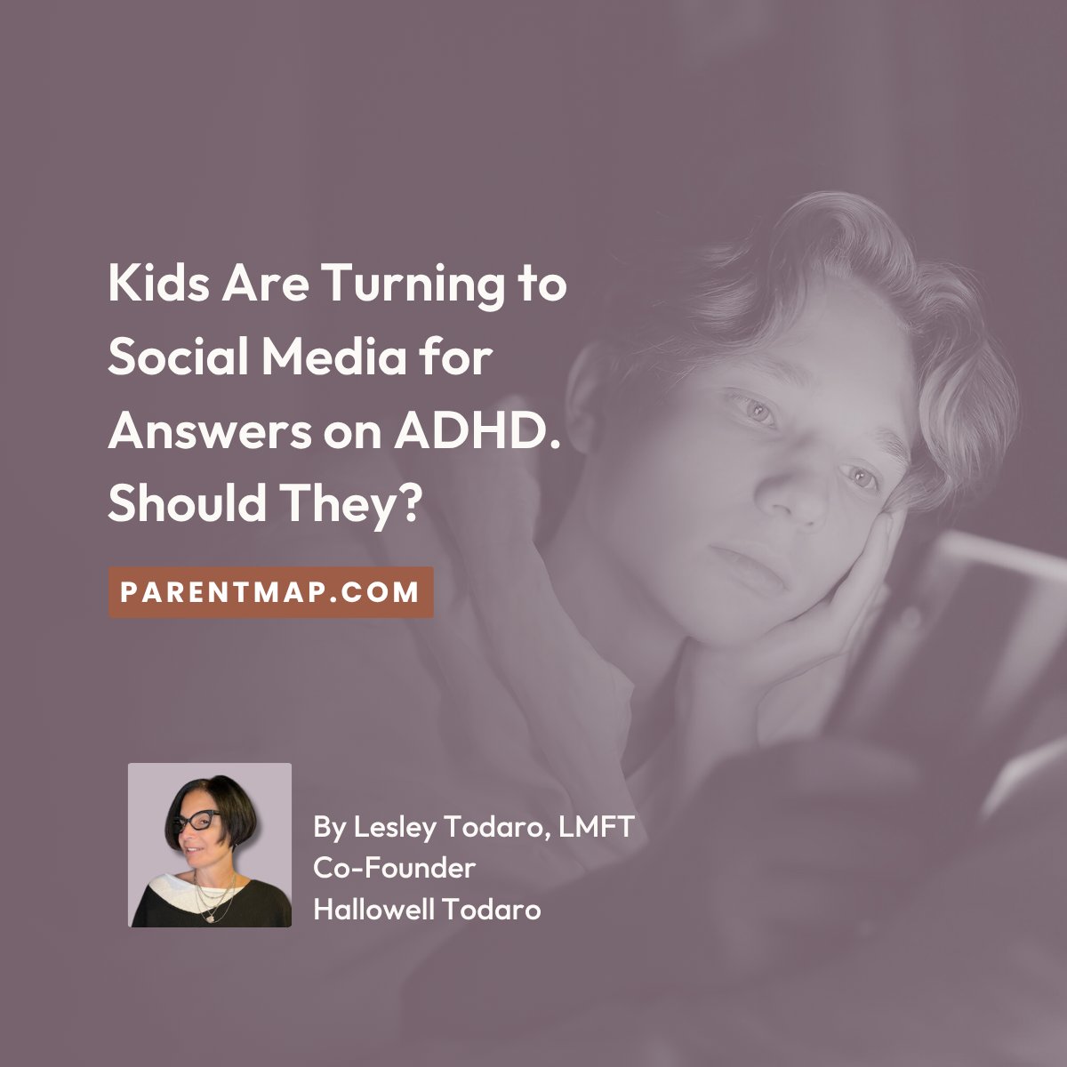 Social media can help kids feel seen — but it can also spread confusion about #ADHD.

In <a href="/ParentMap/">ParentMap</a>, our co-founder Lesley Todaro, LMFT explores how platforms like TikTok shape ADHD awareness and what parents can do to help.

Read it here: parentmap.com/article/kids-a…