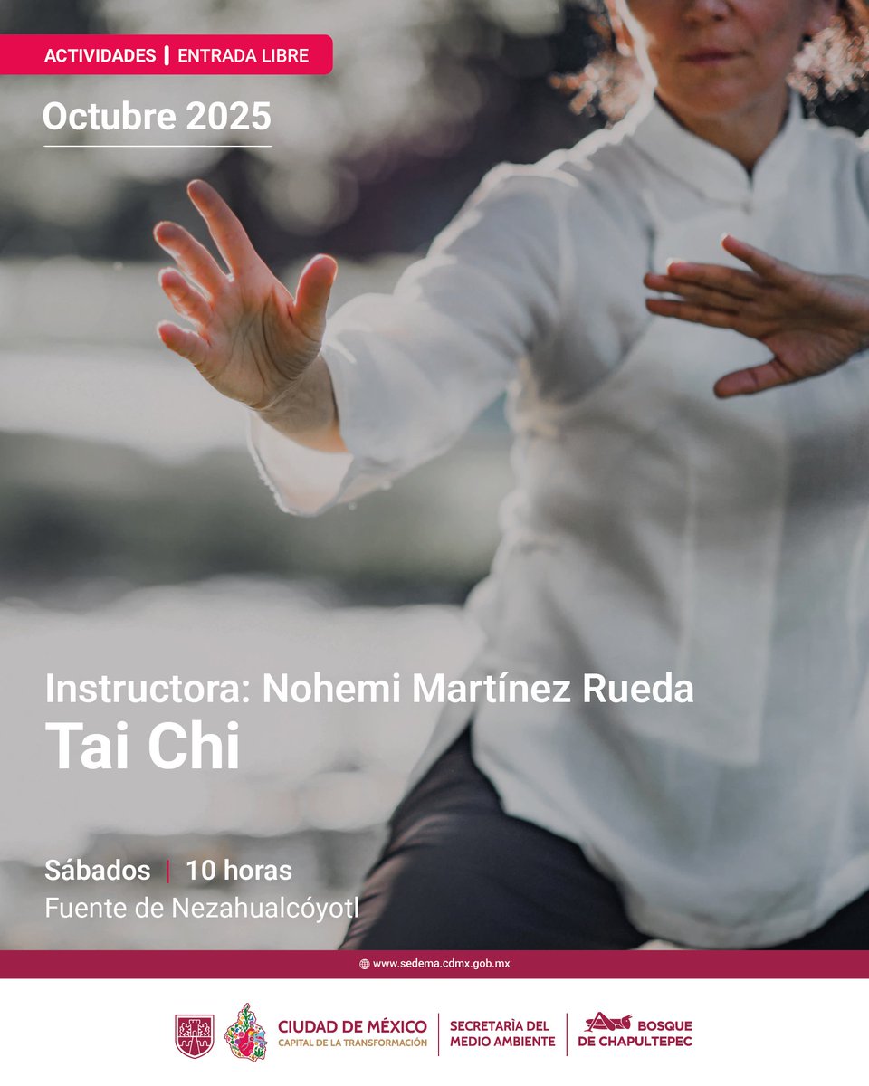 El Tai Chi es una excelente alternativa para ti, si buscas un ejercicio suave que pueda brindarte beneficios para la salud física y mental ☝️🤓