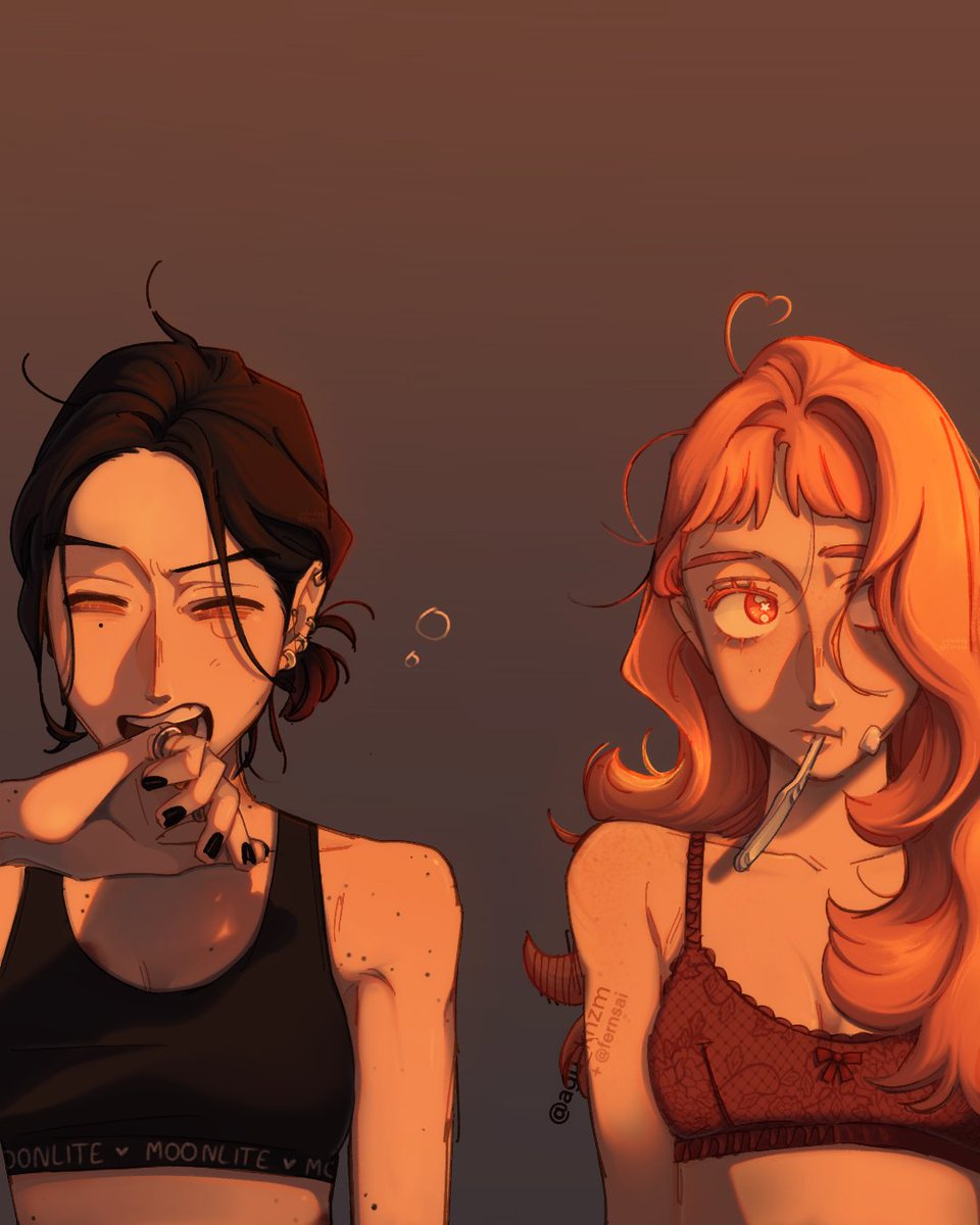 fernsai_'s tweet image. 🧇🌤☕

colored sumikos sunday #mitsuaya art